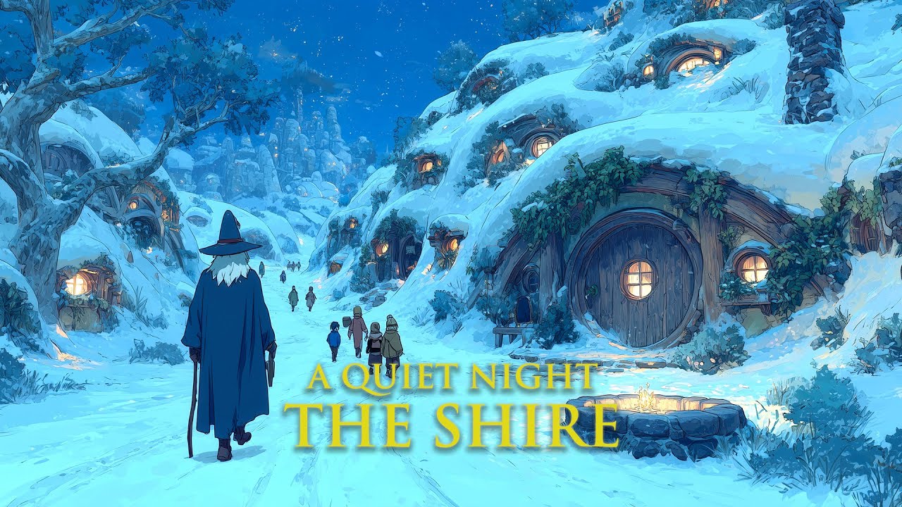 Serene Fantasy Medieval Music for Quiet Presence & Reflection | A Quiet Night in the Shire