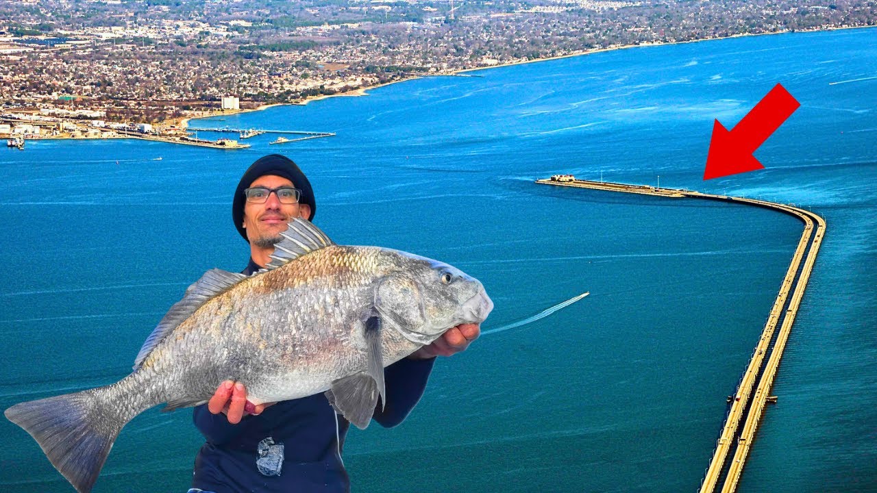 Fishing the Most HATED Bridge Tunnel in the Chesapeake Bay!