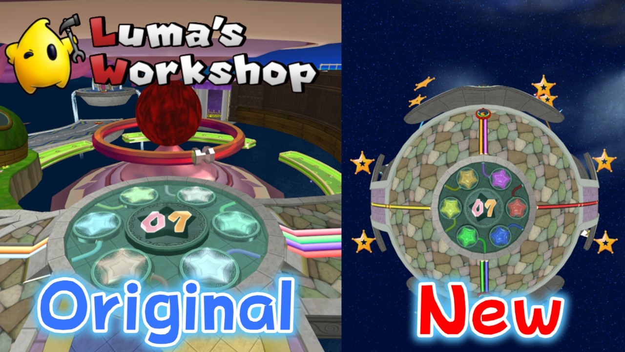 Мы ПЕРЕДЕЛАЛИ уровни из Super Mario Galaxy... [ЧАСТЬ 1]