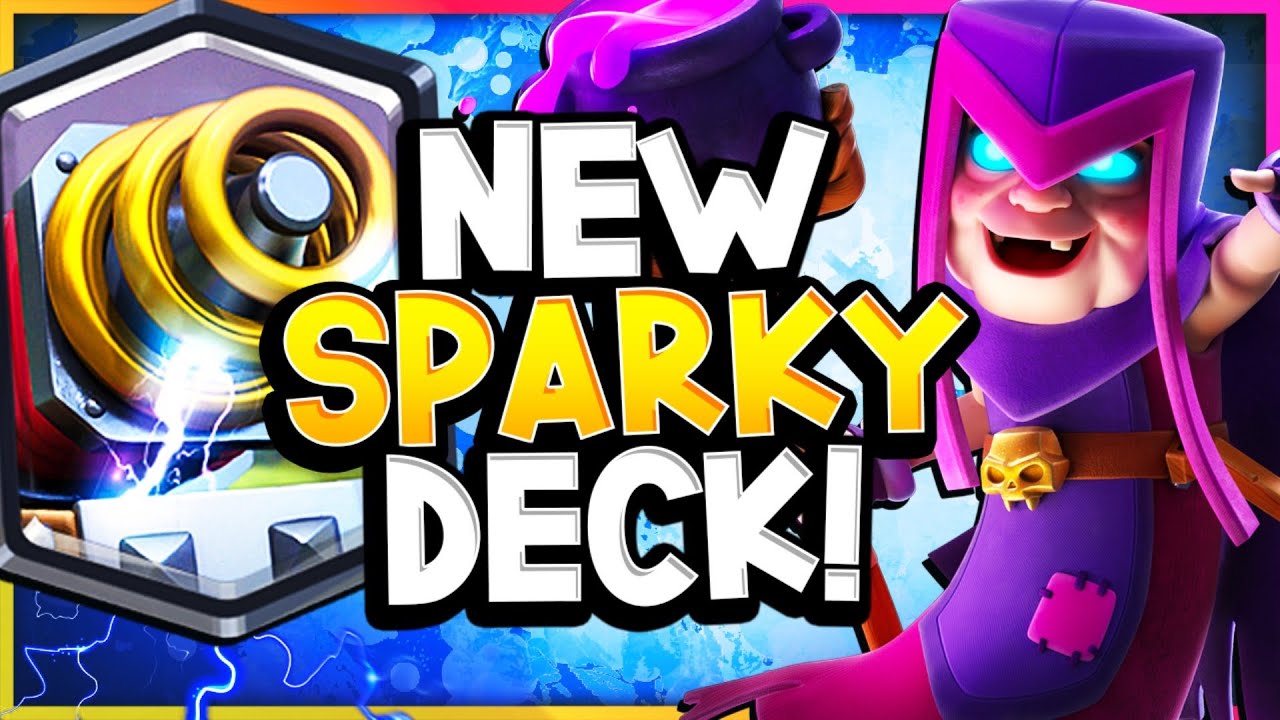 #1 GOBLIN GIANT SPARKY DECK! - CLASH ROYALE