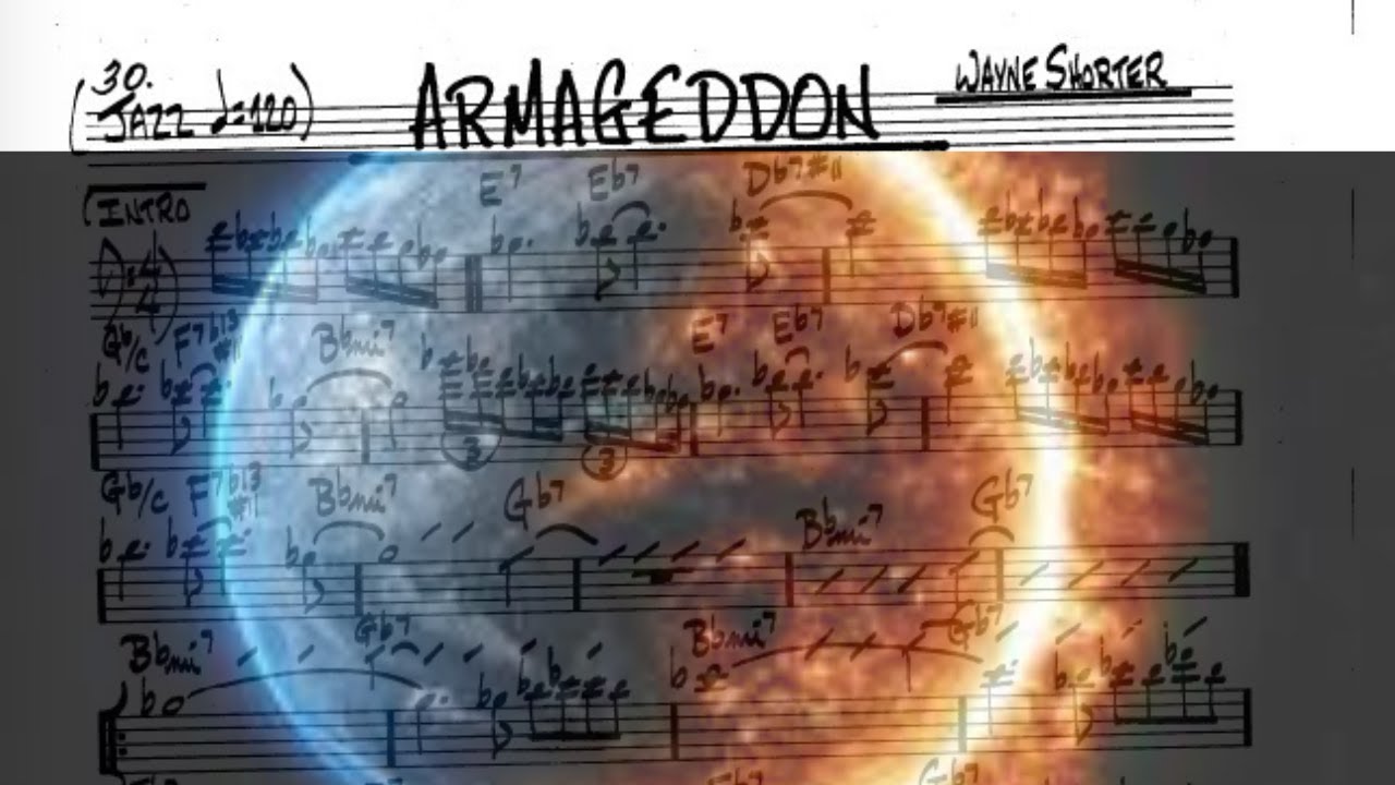 Armageddon / Piano Jazz/ Jazz Standard / Wayne Shorter