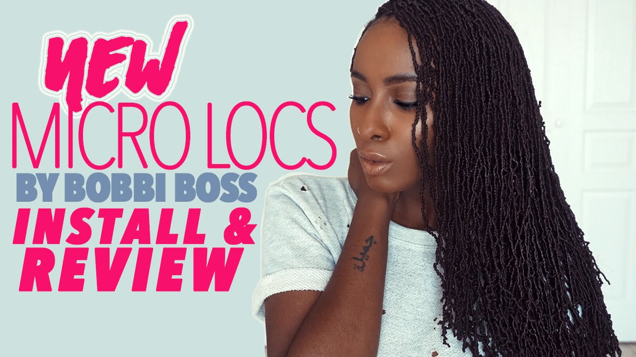 NEW Bobbi Boss Micro Locs Review + Installation!