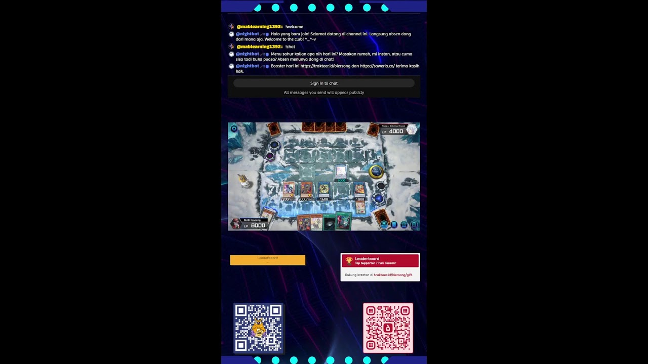 TESTING LIVE STREAMING MASTER DUEL PART 3