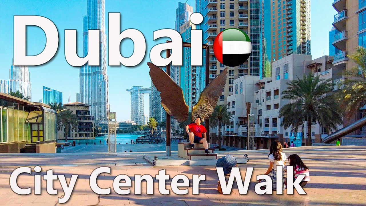 Life in Dubai Downtown Beautiful Day Walking Tour 2023 4K🇦🇪