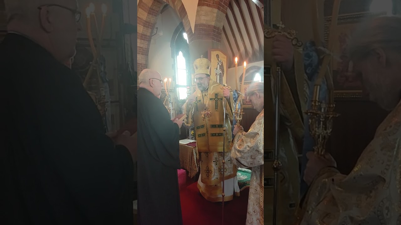 Conclusion of Reader Seraphim's ordination and Epistle Reading. Sunday 22nd February 2026