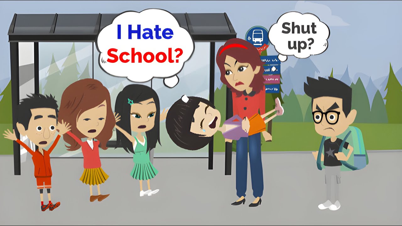 Lily Get 5 Strikes At school Bus / Suspended