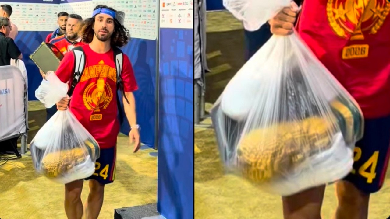 😱 Did Cucurella Really Put the World Cup Trophy in a Plastic Bag?! 🤯 Spain vs Argentina Final 2026