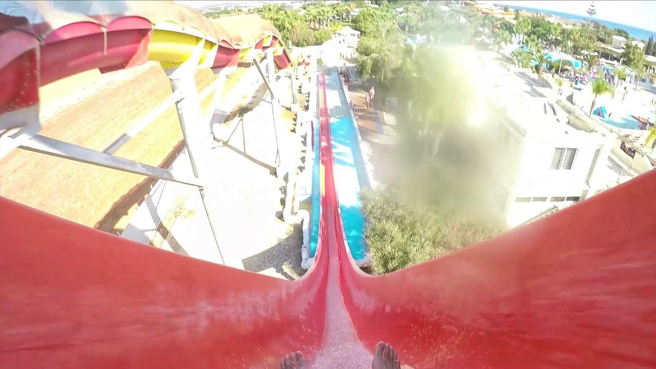 Kamikaze Slides - Water World Water Park Ayia Napa