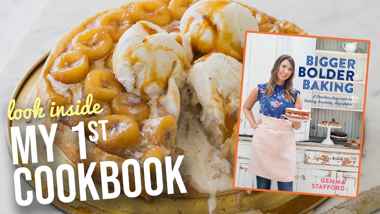 Caramelized Banana Tarte Tatin | COOKBOOK ANNOUNCEMENT | Bigger Bolder Baking