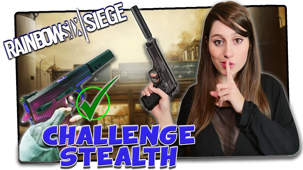 ONE TAP pazzesco con SOLO PISTOLE SILENZIATE - Rainbow Six Challenge Stealth