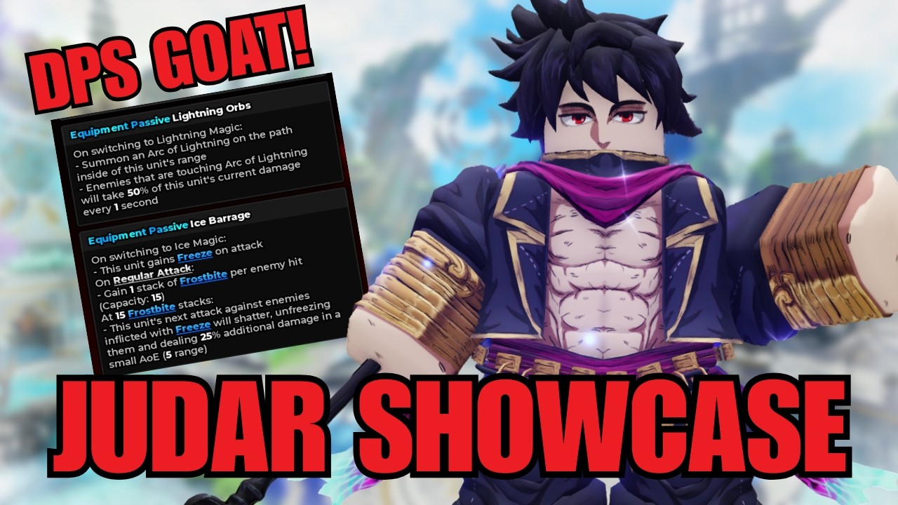 Dark Mage (Judar) is an INSANE Must Have DPS Unit in Anime Expeditions (Showcase)
