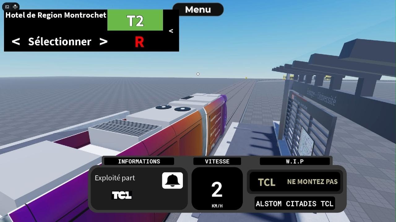 UTT : tram T2 de lyon