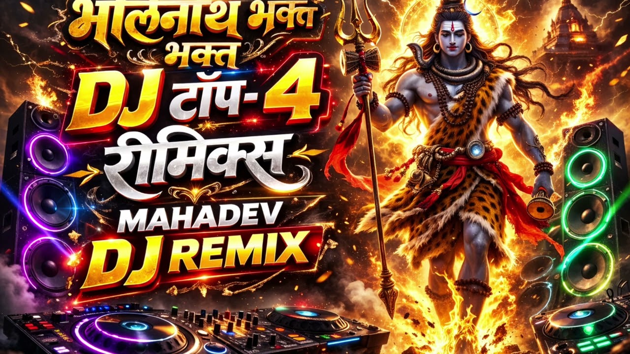 Mahadev DJ Remix 🔱 Power of Shiva EDM Bhajan | kala bhairava ashoka DJ top-4 | Kala Bhairava DJ song