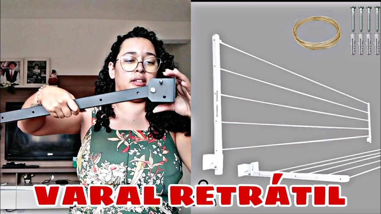 UNBOXING VARAL RETRÁTIL SHOPEE