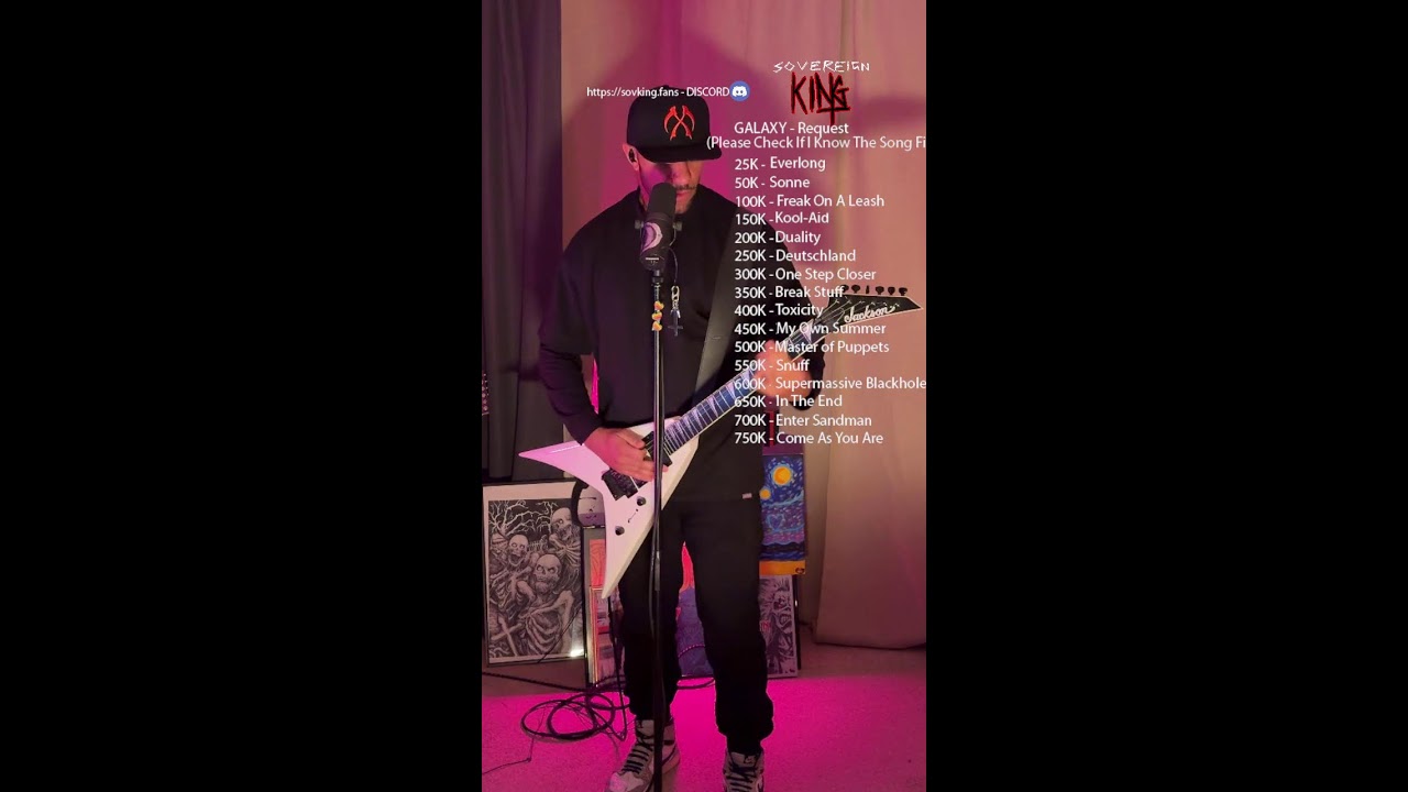 Vocal + Guitar Jam! (Metallica, Slipknot, Linkin Park, Deftones, SOAD, Rammstein, Requests etc.)