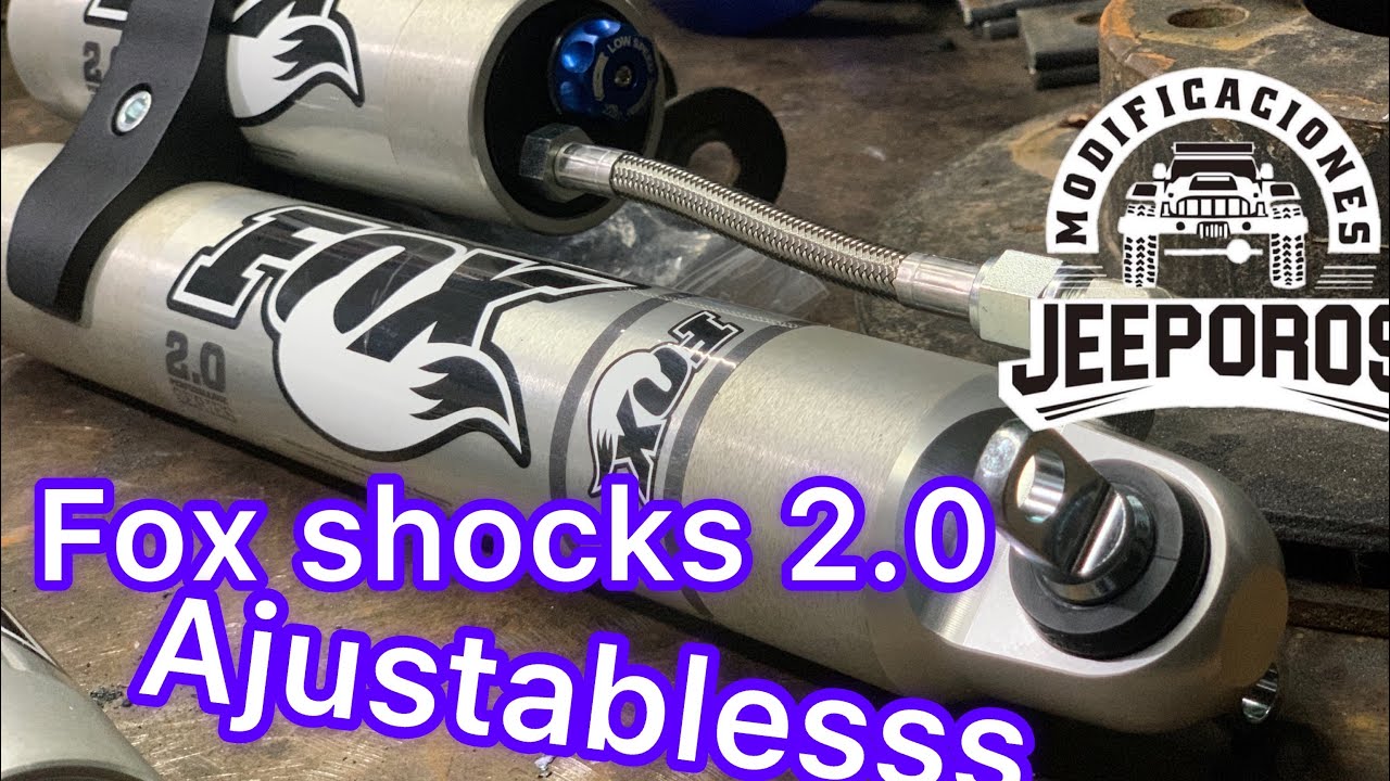 Amortiguadores Fox 2.0 Performance peeero ahora Ajustables by Jeeporos Modificaciones