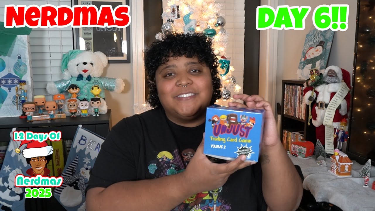 Unboxing these awesome nostalgic trading cards made by Unjust Jewelry!