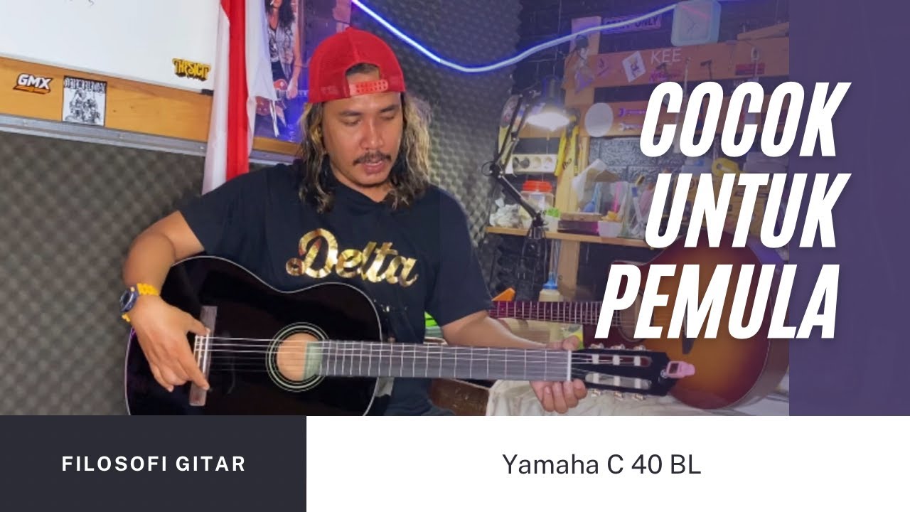Unboxing Gitar Klasik Yamaha C 40 Black - Filosofi Gitar