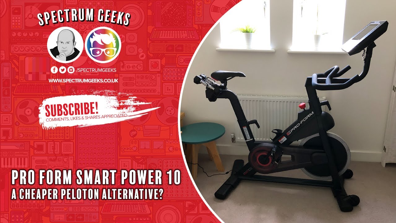 Сборка и обзор спин-байка ProForm Smart Power 10 — Peloton Alteneration, iFit