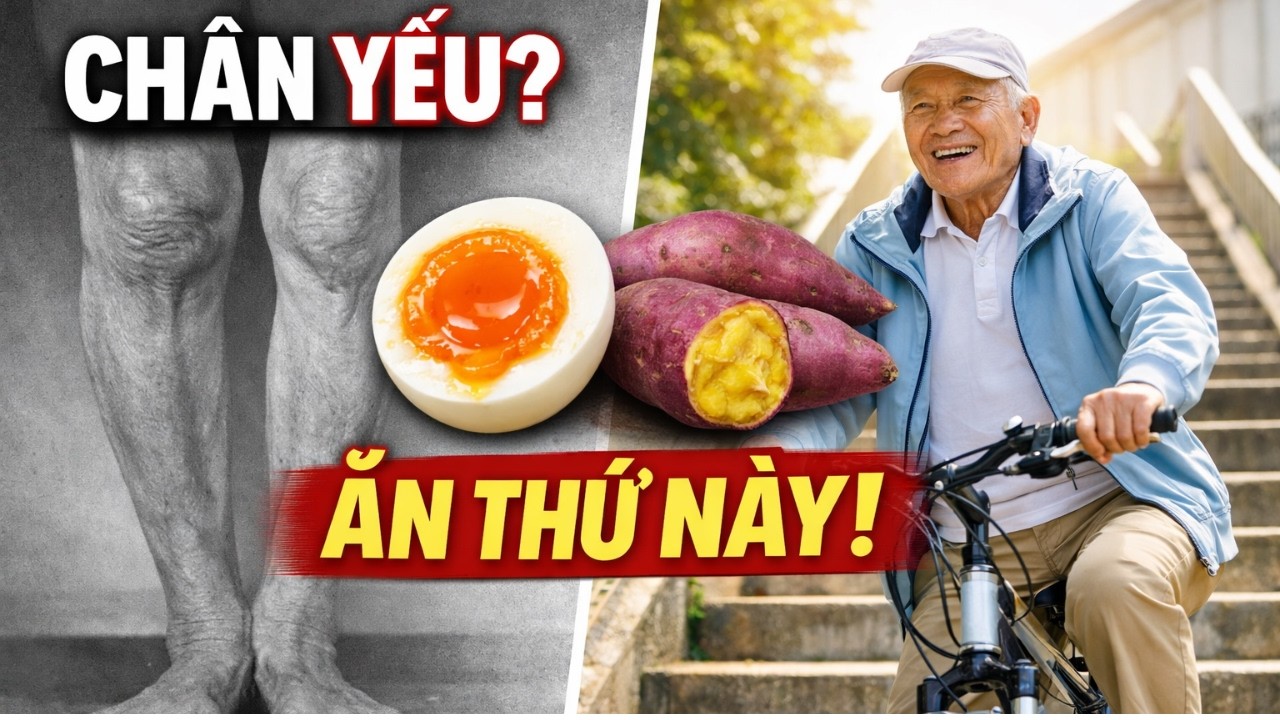 Muốn Đôi Chân Khỏe Mạnh Ở Tuổi 90? Ăn 5 Thứ Này Mỗi Ngày (Bác Sĩ Tiết Lộ Bí Mật)