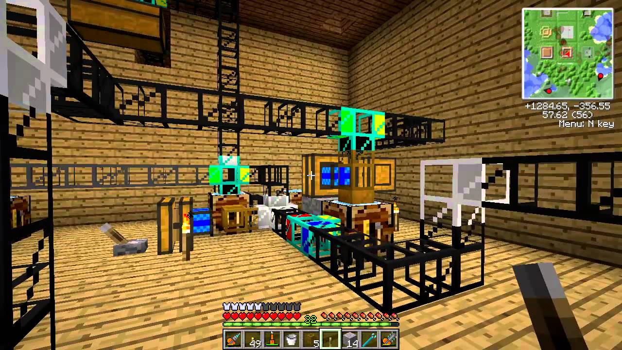 Nicad Plays Feed The Beast - E11 - Farm Sorting System
