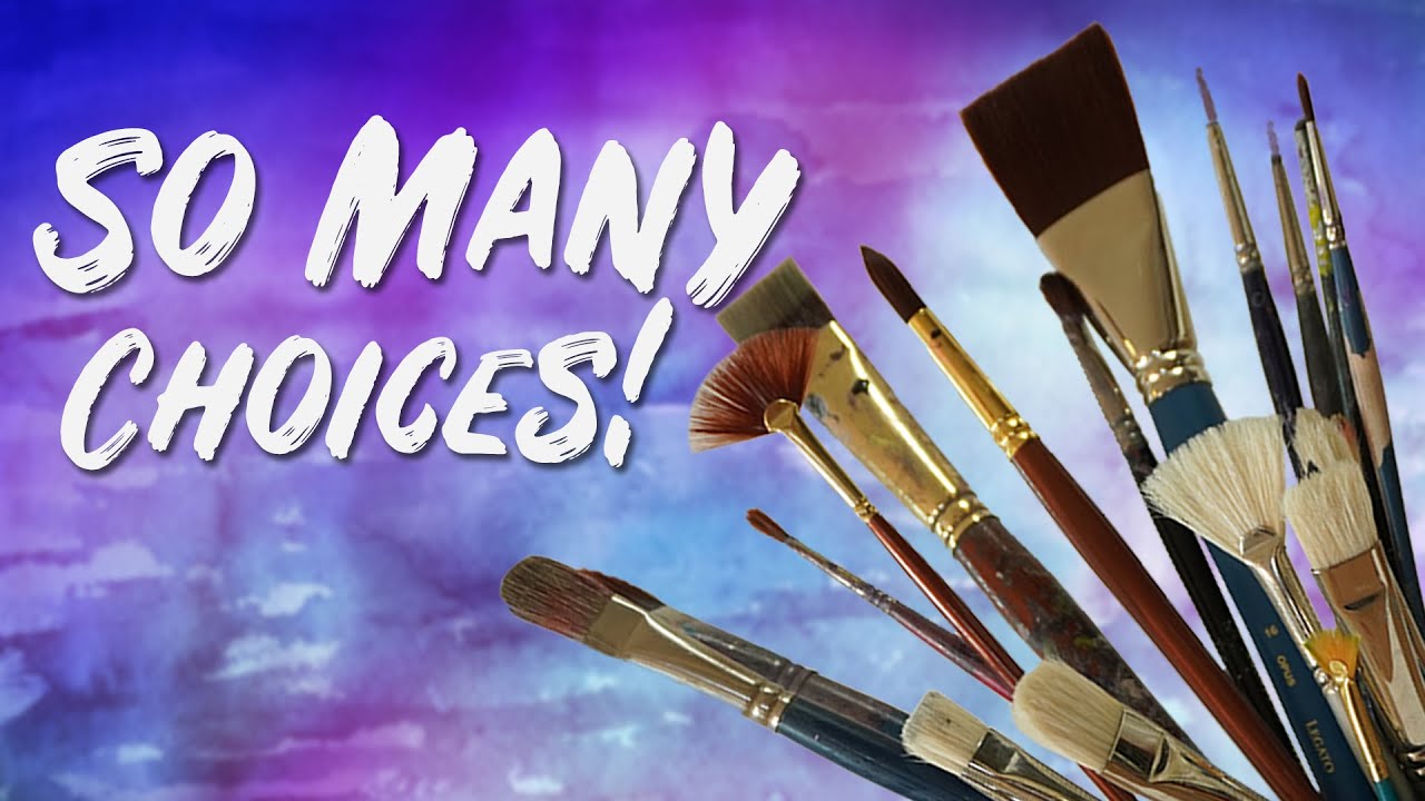 Know These 3 Watercolor Brushes and Create Awesome Paintings