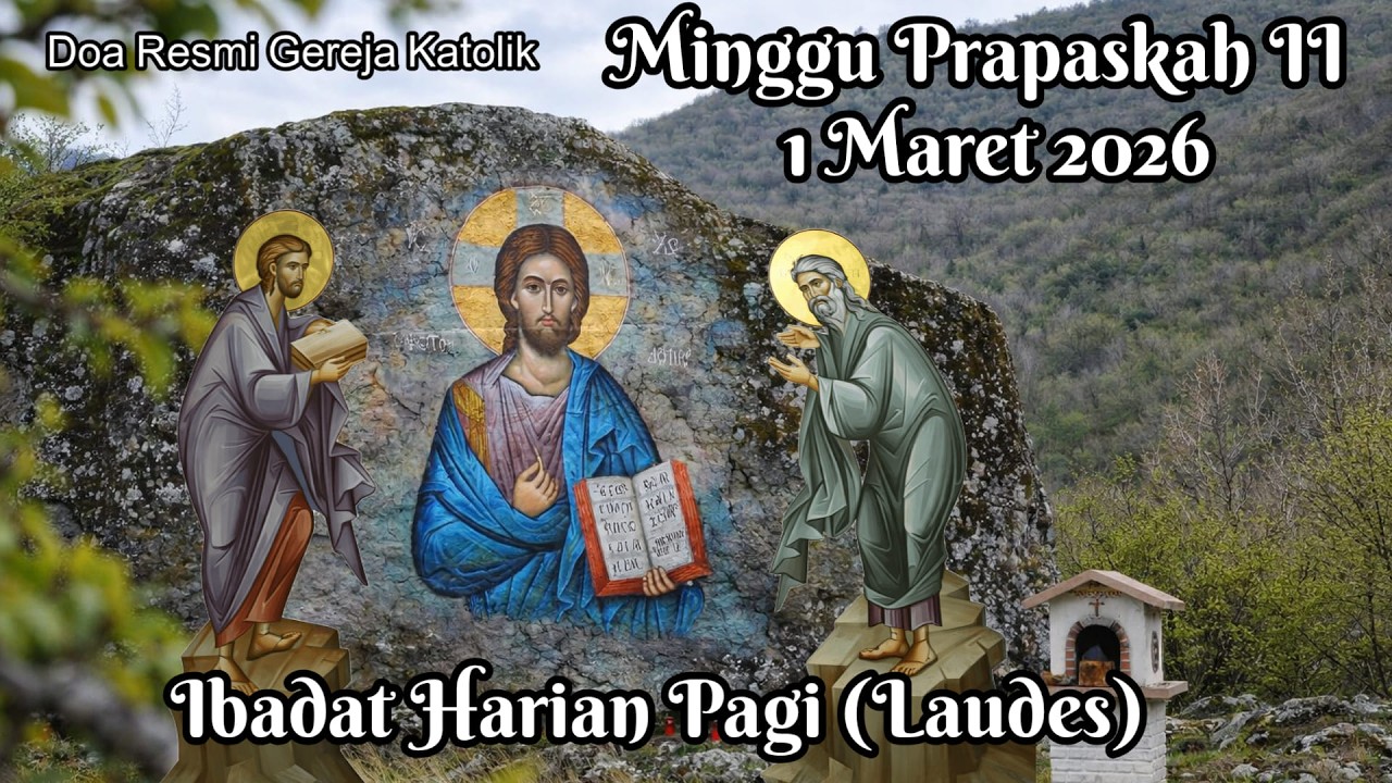 1 Maret 2026 Ibadat Pagi Laudes Minggu Prapaskah II