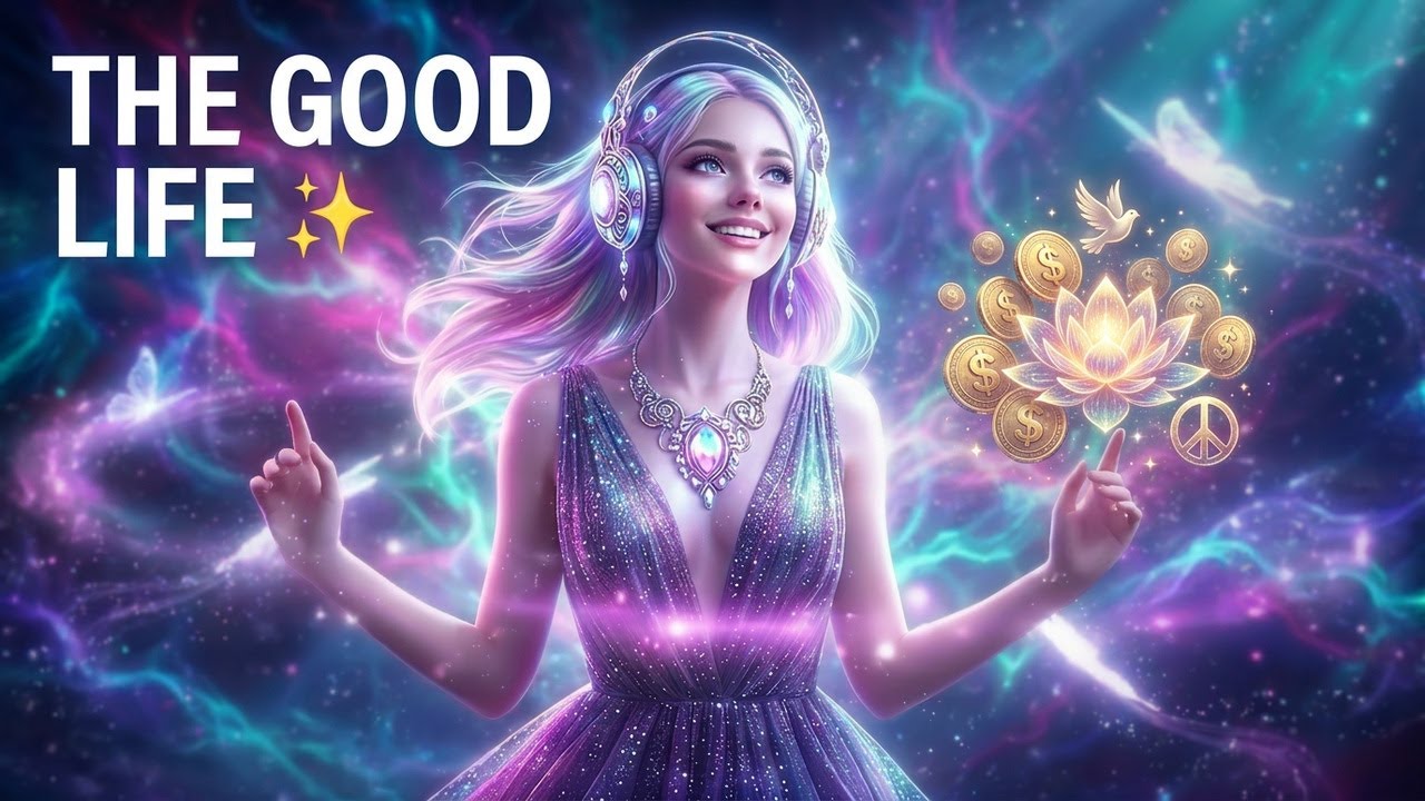 The Good Life ✨ | Abundance Frequency Music for Peace, Wealth & Positive Energy