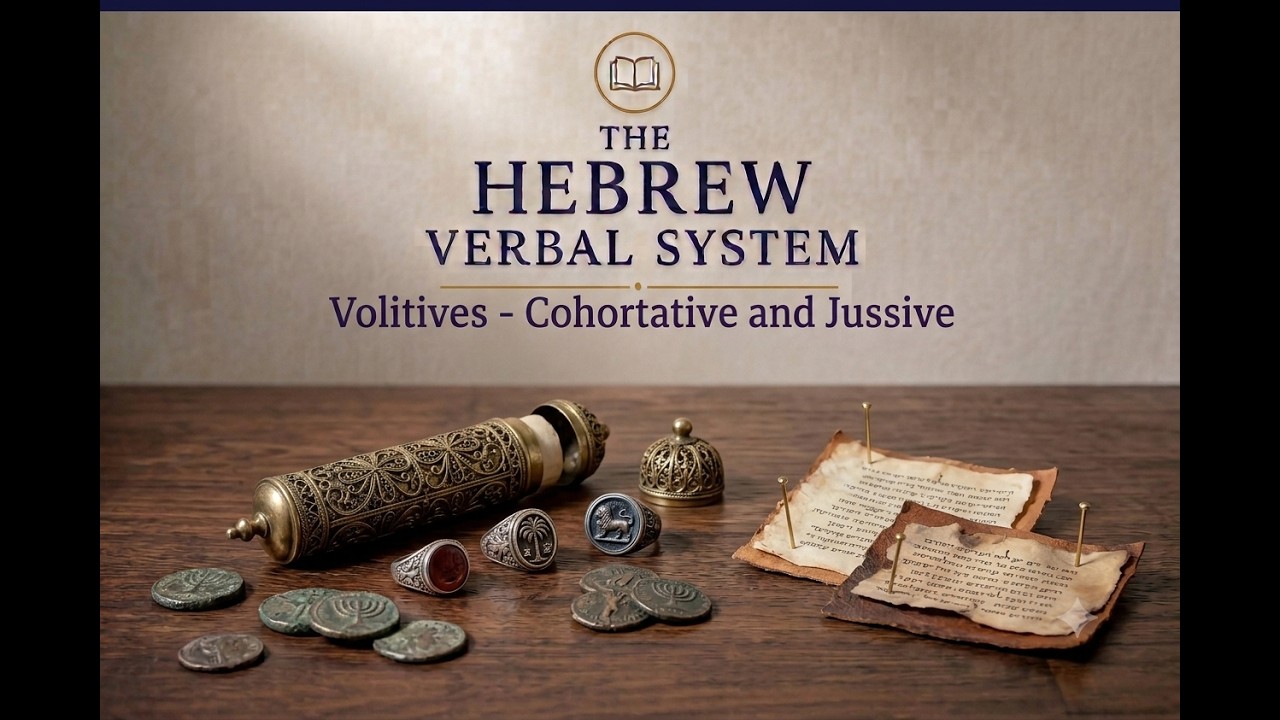 Biblical Hebrew Verbs - Cohortative and Jussive
