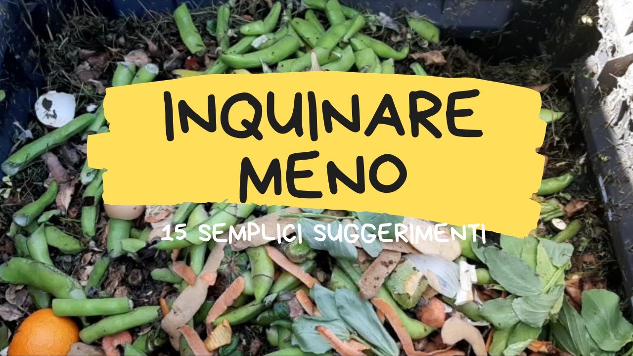 15 MODI SEMPLICI per inquinare meno | come produrre meno rifiuti #nowaste #plasticfree
