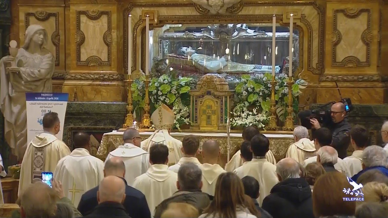 Holy Mass on Solemnity of St. John Bosco, from Basilica of Maria Ausiliatrice, Turin 31 January 2020