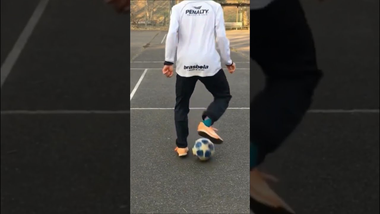 Ground Moves (Step L Turns) - Street Football Skill #shorts #groundmoves #soccer