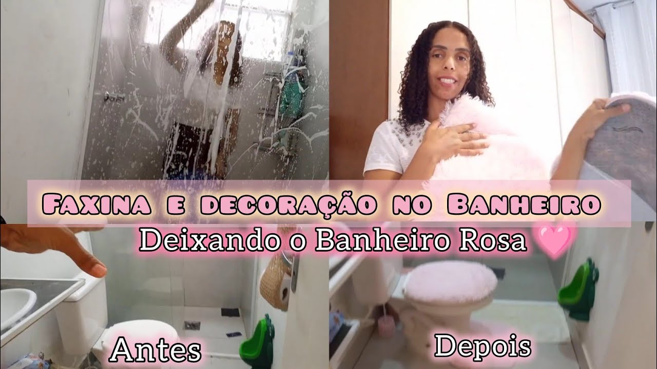 Faxina e decoração no Banheiro, decorei com as comprinhas novas 😍