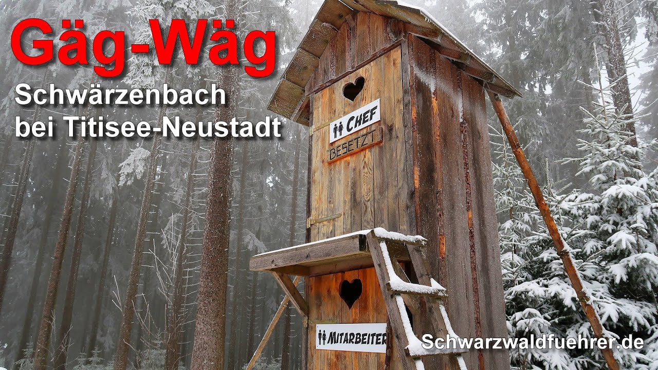 Gäg-Wäg - Witziger Rundwanderweg bei Titisee-Neustadt