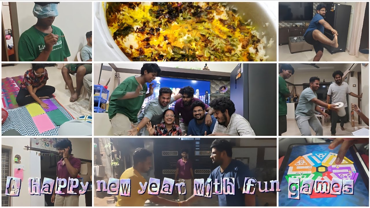 A happy new year with fun games🥳