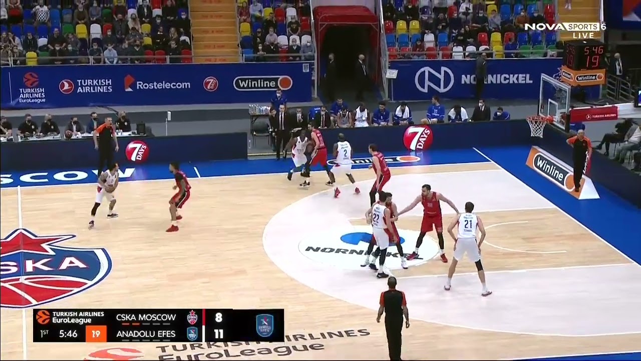 Basket teams Euroleague 2021 22 Efes SLOB double exit 01