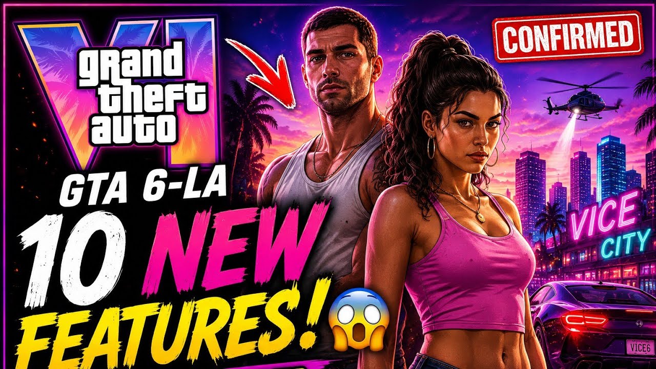  GTA 6-la Confirm Aana 10 New Features | Tamil | ViceOrbit ⭐