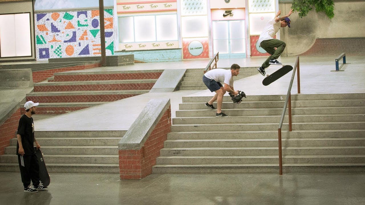 Gustavo Ribeiro Has Biggerflip Frontside Boardslides ON LOCK