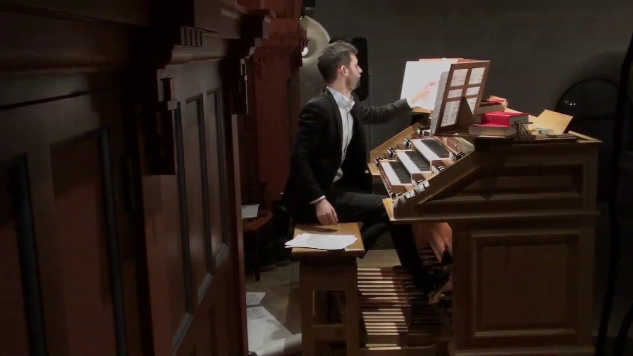 Ch. M. Widor: Symphony No. 1- Adagio.  Kristoffer Myre Eng, organ