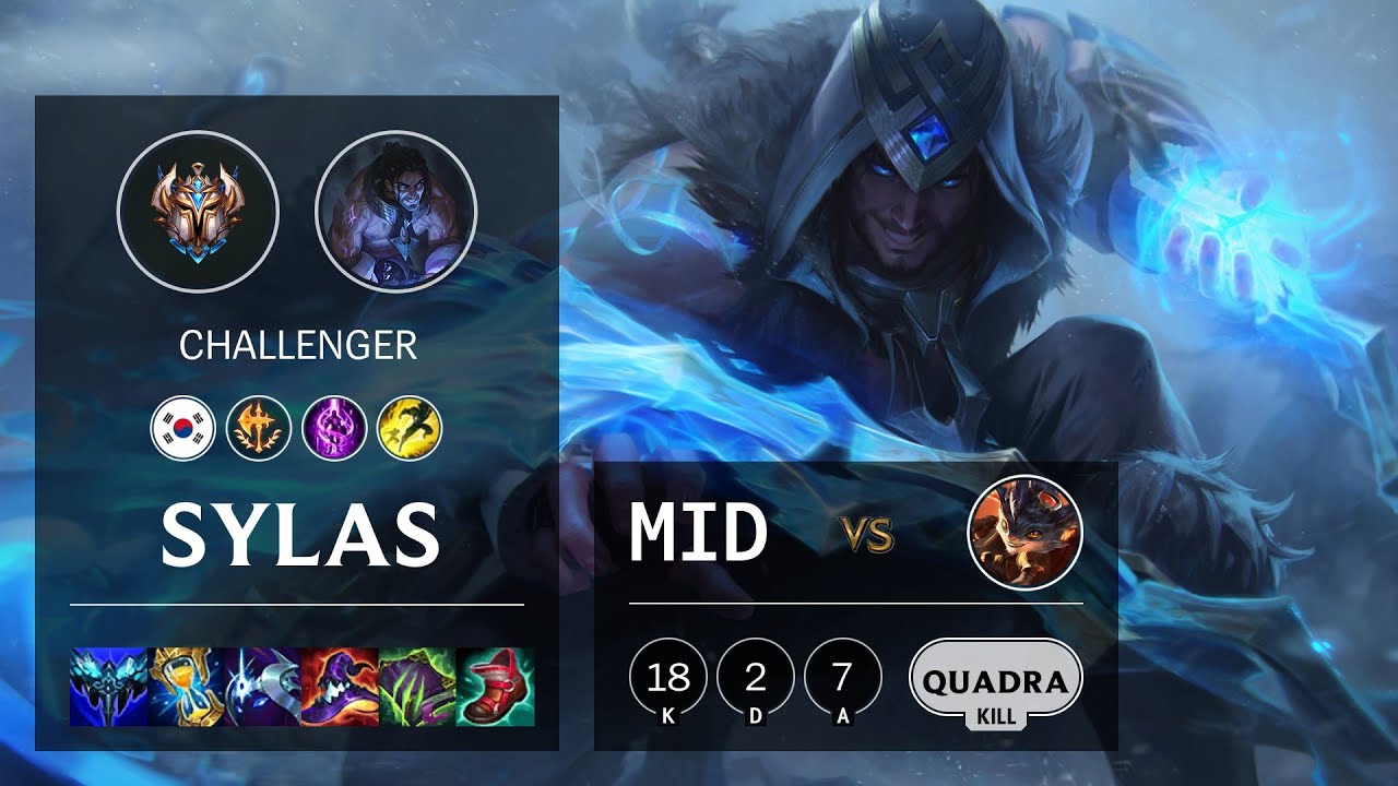 Sylas Mid vs Rumble - KR Challenger Patch 11.17