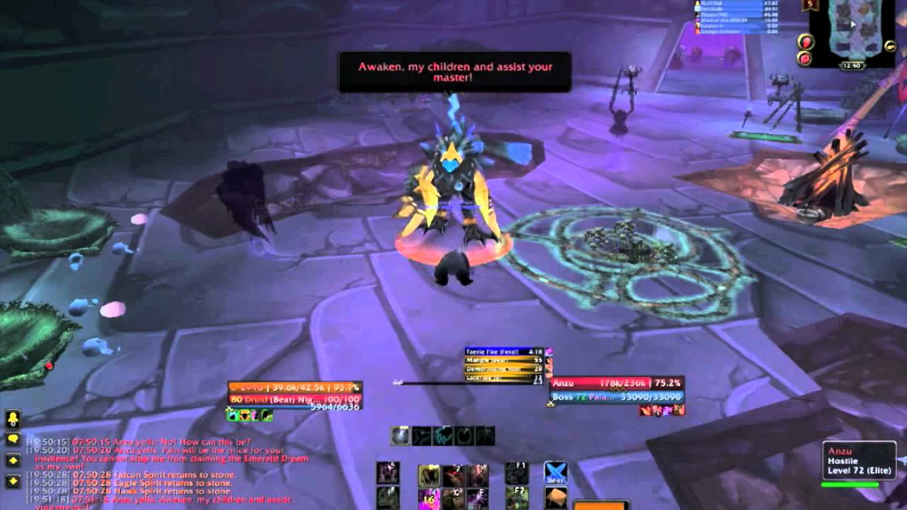 World of Warcraft - Farming Anzu for Raven Lord mount