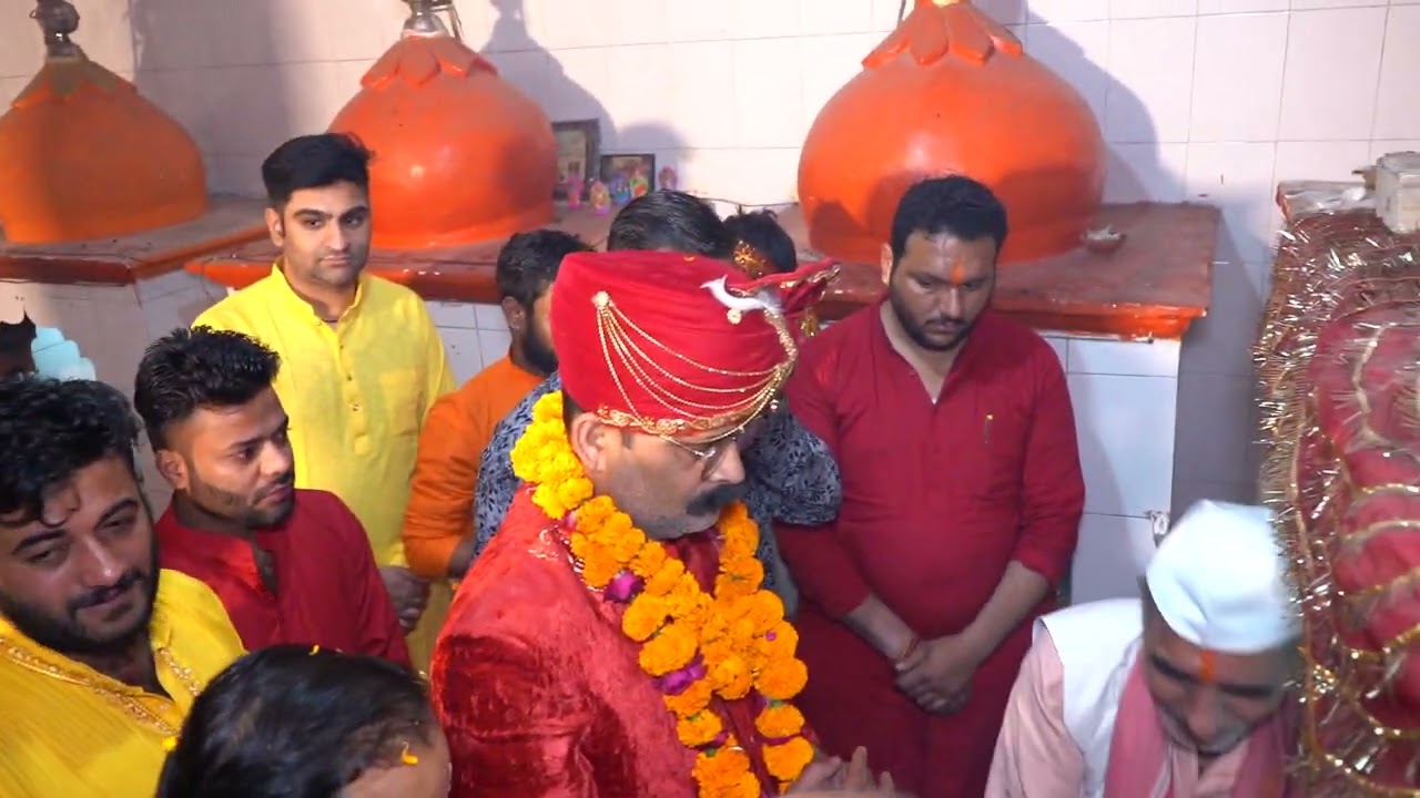 Maa Balsundari Devi Ka Dola Nagar Mandir Se Chaiti Mandir Jate Huai Date 28/03/ 2023