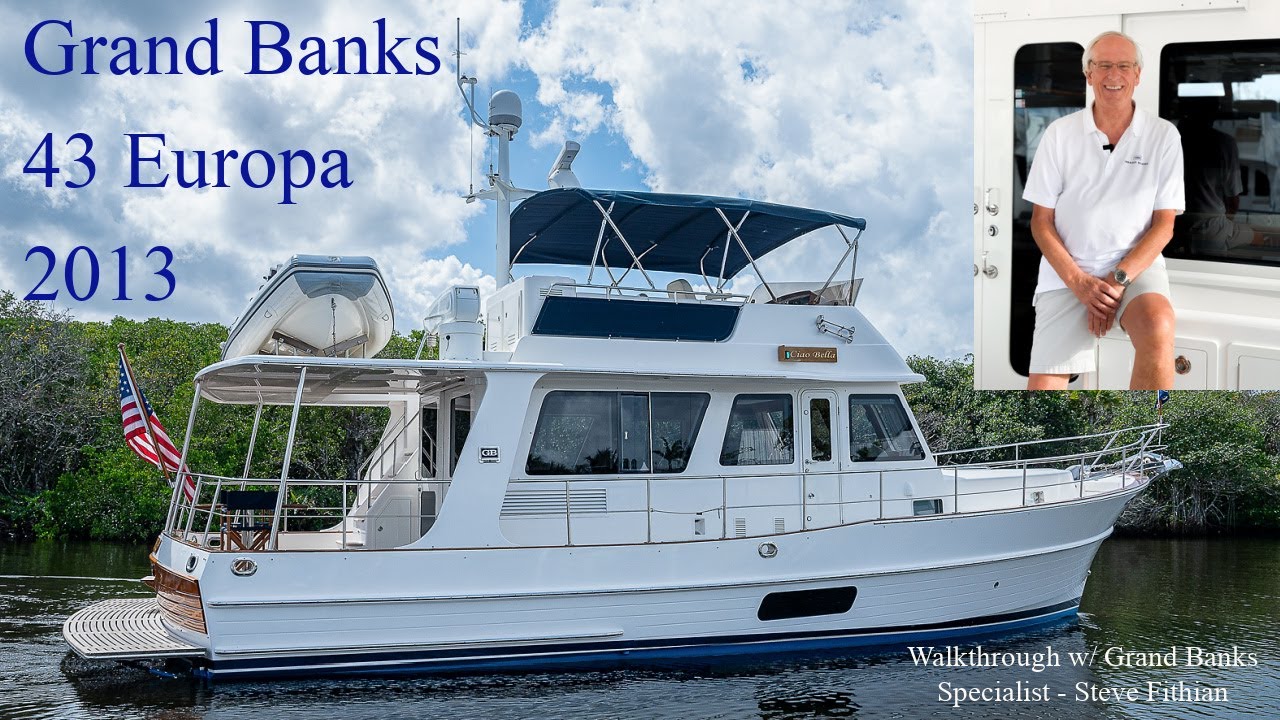Grand Banks 43 Europa 2013 Walkthrough Tour