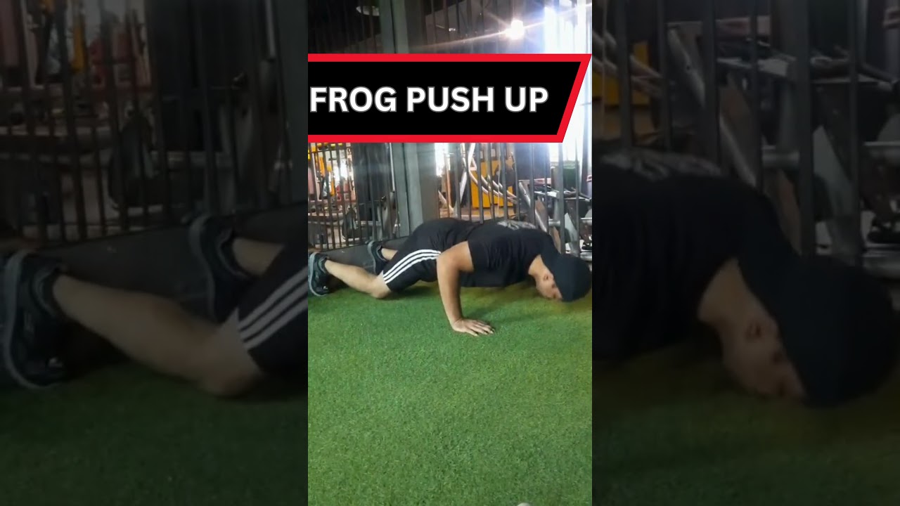 Frog Push Up Exercise | Best Chest, Core & Upper Body Workout