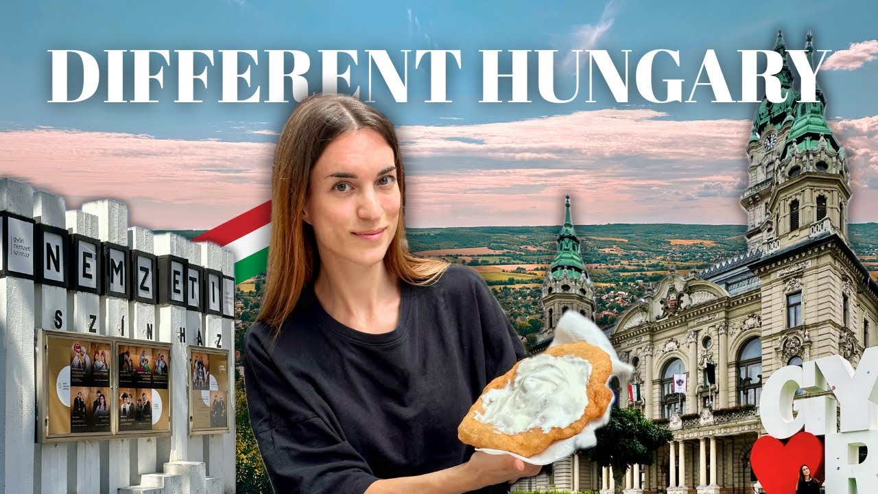 Győr blew my mind 🇭🇺 Hungary’s WEIRDEST fountains & street food