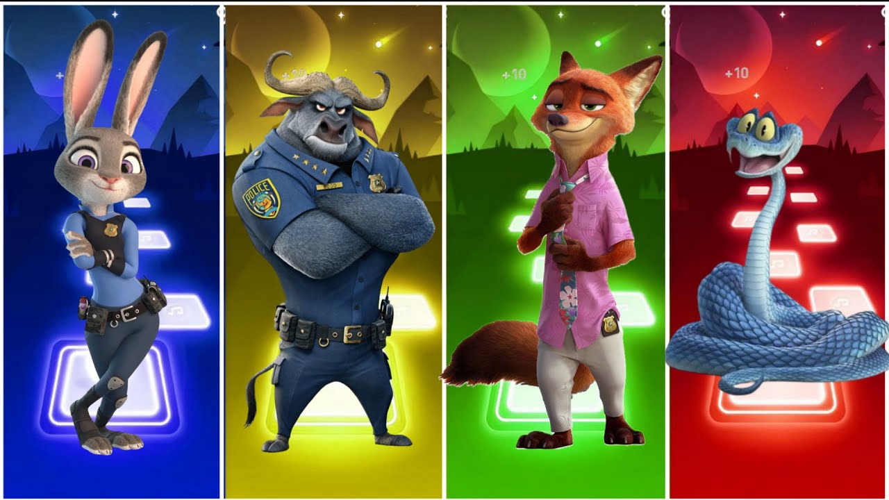 Zootopia 2 Coffin Dance Song (Cover) 🎶 Tiles Hop EDM Rush