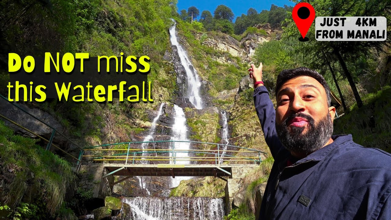 BAROR PARSHA WATERFALL || One Of The Best Waterfall In Kullu- Manali⛰️