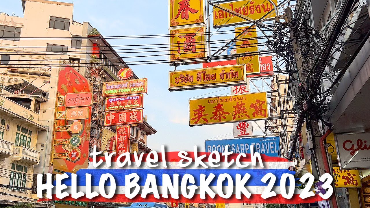 Travel Sketch • Hello Bangkok 2023