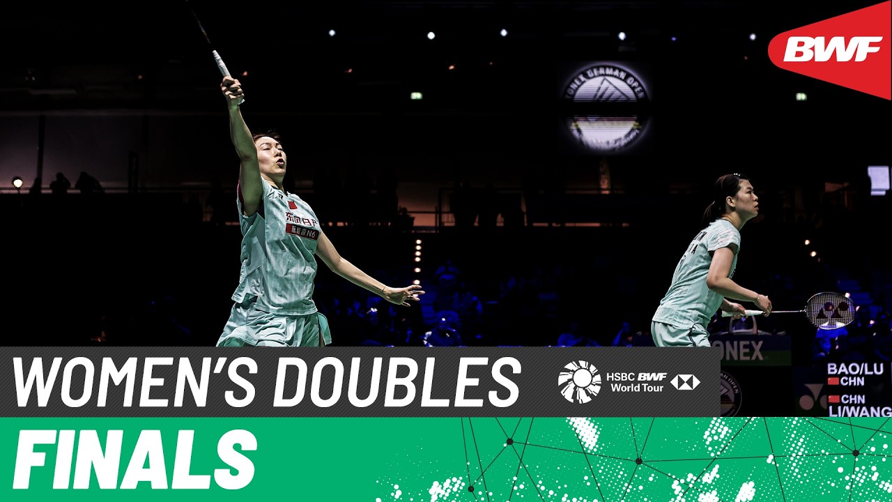 YONEX German Open 2026 | Bao/Luo (CHN) [8] vs Li/Wang (CHN) | F
