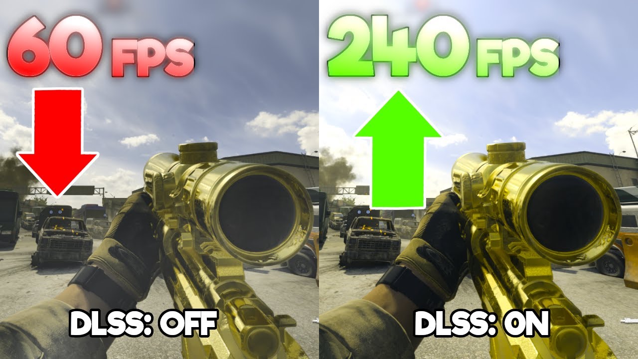 Modern Warfare 2: DLSS ON VS OFF (RTX 3080 12GB | 1440P)